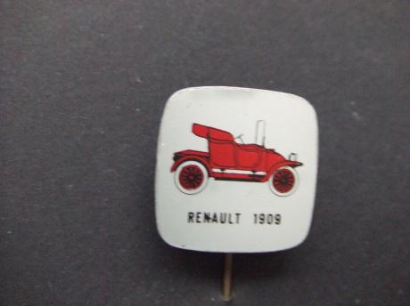 Renault 1909 oldtimer rood